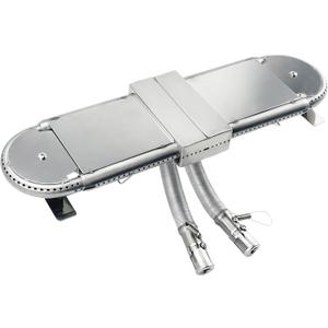 Adjustable Universal BBQ Grill Oblong Tube Burner Replacement for Brinkmann and Other Gas Grills, Adjustable Grill Burner Extend from 15in Up to 22 1/4in
