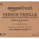 AmazonFresh 80 Ct. K-Cups, French Vanilla Flavored Medium Roast, Keurig K-Cup Brewer Compatible (EXP 10/01/26)