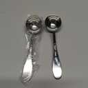 2PCS 1tbsp(3tsp, 15 ml) Single Measuring Spoon, Stainless Steel Individual Teaspoon, Metal Measure Scoop with Gift Box