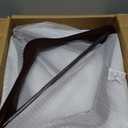 SMARTOR Suit Hangers for Men 12 Pack, Wide Shoulder Wooden Suit Hangers with Non Slip Pant Holder, Wide Hanger for Suit, Coat, Jacket, Gown, Heavy Duty Wood Suit Hanger, Cherry