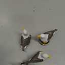 4pcs Small Seagull Dcor Birds Decorations
