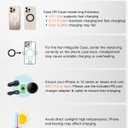 APPS2Car Upgraded for QI2 Magsafe Cup Holder Charger, Car Mount Charger 15W Fast Charging, Wireless Magnetic Cell Phone Stand with Tri-Pivot Arm for iPhone 17 Air Pro Max Plus 16 15 14 13 12
