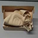 COCOMARTS Jelly Bras for Women No Underwire Seamless Push Up Bra Full Support Comfort Bralettes Wireless Plunge Everyday Bra Nude X-Large