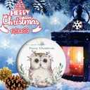 to a Special Daughter Christmas Ornament 2025, Holiday Ceramic Keepsake Xmas Decoration (C11)