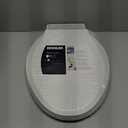 KOHLER CACHET NIGHTLIGHT Q3 PB TOILET SEAT, Non Ready Latch, Round, BISCUIT