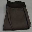 HONGTEYA Fleece Lined Tights Women Winter Thermal Leggings Pantyhose Fake Translucent Thick Warm Sheer Tights (US, Alpha, opaque Skin) Size XL Black