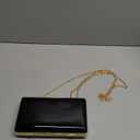 XINGSHUNFU Women Evening Clutch Purses Patent Leather Clutches Formal Party Wedding Cocktail Prom Purse Handbags (Black)