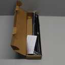 5/8” Diameter Curtain Rods 30-90 Inch, for 30-84 Inch Windows, Adjustable Splicing Black Curtain Rods for Windows with Brackets, Window Rod Long Small Curtains Rod