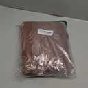 Brown Cotton Tablecloth, Table Cloth 52x70 Inch, Fits 4-6 Seats, Durable, Washable, Wrinkle Resistant, Rectangle Table Cover for Dining, Fall Gatherings, Rustic Decor, Thanksgiving