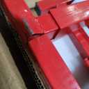 Lawn Mower Lift,Lawn Mower Jack Lift for Riding Mowers,Easy to Install, Safe and Stable.Ridding Mower Lift with telescoping Feature Holds up to 1200 lbs, Rust-Resistant Finish. (Classic Red)