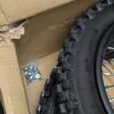 3.00-14 90/100-14 Rear And 2.75x17 70/100-17 Front Wheel Dirt Bike Rim With 15mm Bearing for 110cc 125cc 140cc 150cc 160cc TTR125 RM80 RM85 KLX140R DB17 DB27 Apollo RFZ SSR Baja Pit Bike