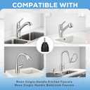 1255 Replacement Cartridge for Moen Kitchen Faucet Parts Single Handle Cartridge Leak Proof Design for Duralast, Stainless Steel Lever