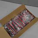 Partsam 20Pcs 4 Inch Led Rectangular Side Marker Clearance Lights, 8 LED Running Lights for Trailer Truck RV Camper Motorhome Car Truck, 12V (10 Amber + 10 Red)