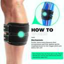 Healrecux Sciatica Pain Relief Devices Brace, Sciatic Nerve Ease Brace with Pressure Pads Targeted Compression for Sciatic Nerve Pain, Lower Back, Hip, Calf Brace for Sciatica, Large