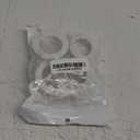 E26 E27 Light Socket Shade Ring,Plastic Lamp Shade Collar Rings,Light Fixture Parts of Retainer Rings,Lock E26 E27 Socket with Thread Diameter 1-1/2 Inches (White,4-Pack)