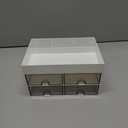 Multi Functional Drawer Type Storage Case Desktop Organizer for Cosmetics Stationery Items Easy to Clean Space Saving Design for Tidy Spaces