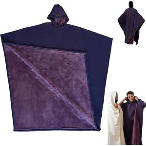Arcane Hoodie, Calming Weighted Cloak Hoodie, Cozy Cloak Blanket, Loose Blanket Hoodie, Oversized Hoodie Blanket for Relaxation, 