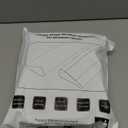 Wedge-Shape Window Weather Stripping Door Frame Seal Strip 3Pcs196" White,Upgrade Black Foam,Soundproofing,Draft Stopper,Winter Insulation,Noise Blocker, Gap Filler for Exterior Front Door Side