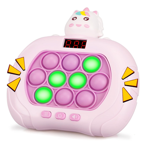 Blackma Fast Push Light Up Fidget Toys for Kids, Handheld Puzzle Game Sensory Toys, Christmas Toys Gifts for 312 Year Old Boys Girls (Unicorn)