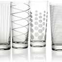 Mikasa Cheers Highball Glass, 19.75-Ounce, Set of 4