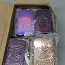 30 Sets Bulk Gifts for Women Manicure Set Bulk Professional Nail Care Kit Nail Clippers Kit 8 in 1 Stainless Steel Pedicure Set with Travel Case for Women Men(Bright Glitter)