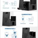 JOYTUTUS Cubby Phone Mount Cubby Storage Compatible with Ford Maverick 2024 2023 2022 Truck Dash Cubby Insert Phone Holder & Storage Box Kit