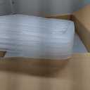 IRIS USA 54 Qt Stackable Plastic Storage Bins with Lids, 6 Pack - BPA-Free, Made in USA - See-Through Organizing Solution, Latches, Durable Nestable Containers, Secure Pull Handle - Clear