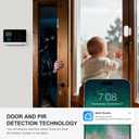 LWOHSI Alarm System for Home Security,Home Alarm System Wireless with APP Alerts Security System Door Window/Motion Sensors,Loud Siren, WiFi+GSM 4G APP Alerts,NO Monthly Fees