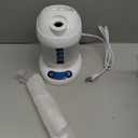 Nisperos Nano Ionic Facial Steamer  360° Rotatable Sprayer  40 Minutes Warm Mist  Humidifier  Professional Face Steamer for Facial Deep Cleaning (White)