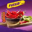 Takis Fuego 17 oz Fiesta Size Hot Chili Pepper & Lime Flavored Extreme Spicy Rolled Corn Tortilla Chips (EXP 12/07/26)