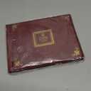 Coin Collection Supplies Holder Book for Collectors, 300 Pockets Coin Collection Organizer Storage Box Case Album for 20/25/ 27/30/ 38mm Coins (Vintage pattern burgundy)
