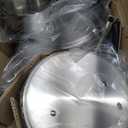 Titanium Cookware set | Hammered Titanium pans for cooking with Lids, 12in 14Pc Set