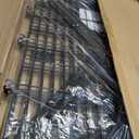 10 Panels No Dig Decorative Outdoor Garden Fence with Gate for Yard, 40 in(H) X 23.6 ft(L) Animal Barrier Fencing Rustproof Metal Wire Panel Border for Dog, Rabbits, and Patio Temporary Ground Stakes