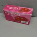 Advanced Home Telephone, Wired Novelty Cute Sexy Lip Phone, Wire Phone Home Decoration for Home Hotel Office Decor Gift (Electroplated Rose red)