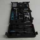 Tool Kit for Home, 144 Piece Hand Tool Set with Storage Box, General Basic Repair Tool Set with Hammer, Pliers, Wrenches, Voltage Tester, Measure Tape, Screwdriver Bits
