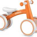 SEREED Baby Balance Bike for 1 Year Old Boys Girls 12-24 Month Toddler Balance Bike, 4 Wheels Toddler First Bike, First Birthday Gifts (Orange)
