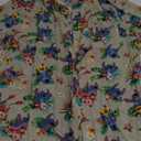 Disney Lilo and Stitch Men's Stitch Tropical Hawaiian Button Up Shirt (3X-Large, Khaki)