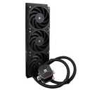 Thermalrlght Frozen Edge 360 Black CPU Liquid Cooler,Efficient PWM Controlled Pump 3300RPM,120mm PWM Fan,Water Cooling Computer Parts,for AMD AM4/AM5,Intel 1150/1151/1200/2011/1700,Computer AIO Cooler
