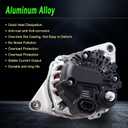 Alternator Compatible with 2007-2012 Elantra 2010-2011 Soul 2007-2009 Spectra Spectra5 2.0L L4 Replace for 11311N 3730023650 2655635