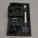 Secura Electric Wine Opener, Automatic Electric Wine Bottle Corkscrew Opener with Foil Cutter, Rechargeable (Stainless Steel)