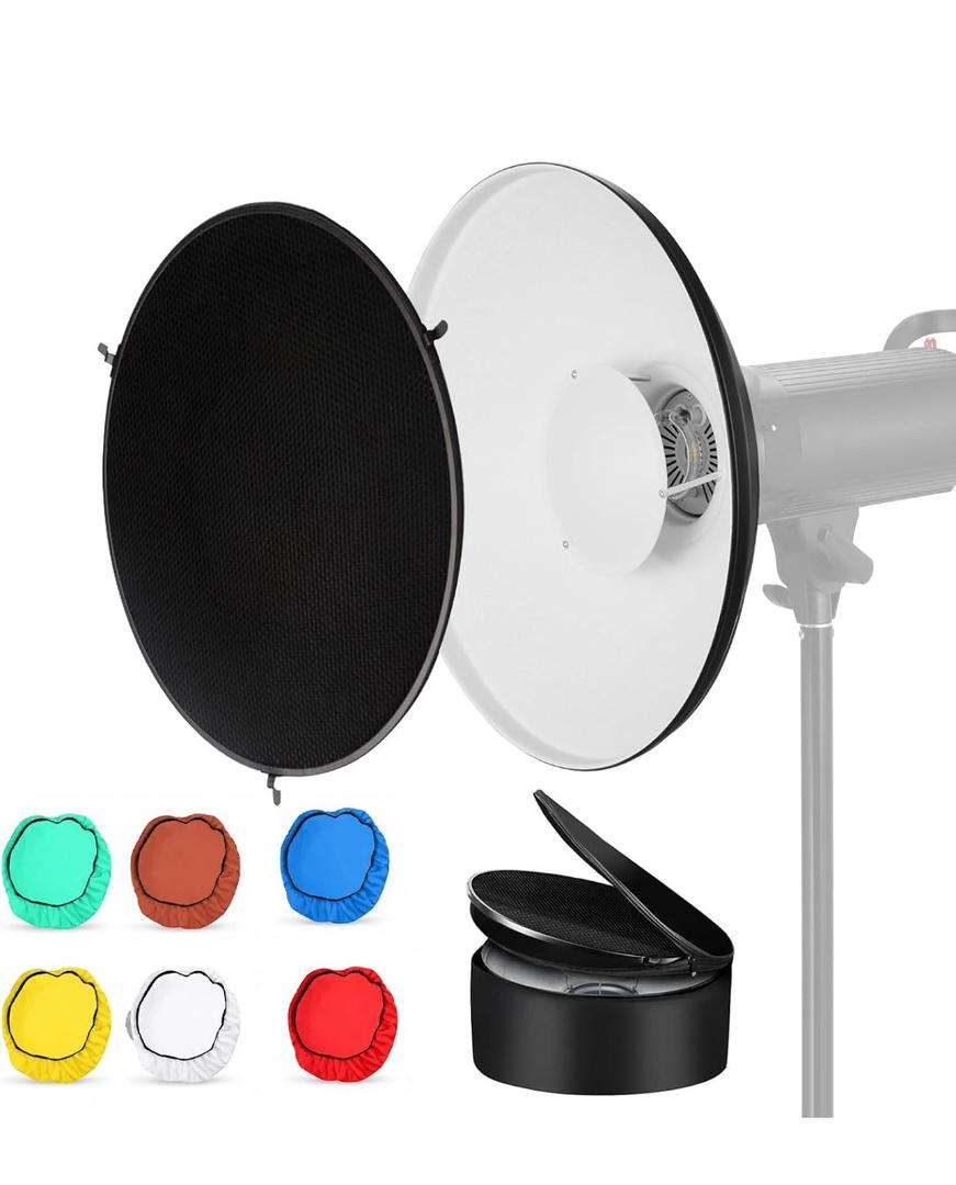 Soonpho 16inch/42cm Bowens Mount White Beauty Dish