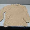 BWQ Women's 2024 Fall Oversized Pullover Sweaters Loose Casual Crewneck Long Sleeve Chunky Soft Cable Knit Blouse Tops, Size: Small