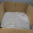 ROYHOME 9x12 Area Rug Large Machine Washable Rug for Living Room Print Braided Floor Cover Stain Resistant Non-Slip Farmhouse Solid Printed Textured Carpet for Home Decor, Linen