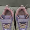 LUCKY STEP Kid's Glitter Fashion Sneakers Sparkly Princess Tennis Bling Shiny Sequins Athletic Walking School Shoes for Children/Boys/Girls (10 Toddler, Purple)