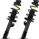 Front Complete Strut Shock Absorber Compatible with Toyota Yaris 2006 2007 2008 2009 2010 2011 2012, Struts with Coil Spring 272289 272288 (Set of 2)
