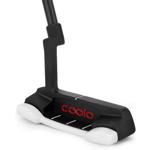 COOLO Graphite Golf Putter, Provide Greater Stability and Less Face Twisting, Blade/Mallet/Heavy/Center Shafted Putter with Headcover, Oversized Pistol Grip, Right & Left Handed. (33") COOLO Graphite Golf Putter, Provide Greater Stability and Less Face Twisting, Blade/Mallet/Heavy/Center Shafted Putter with Headcover, Oversized Pistol Grip, Right & Left Handed. (33")