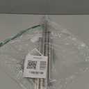 MEXAU 2Pack Tension Curtain Rod 26-39 inch Spring Tension Rod Silver Adjustable Spring Rod Extendable Tension Rod for Kitchen, Bathroom, Window, Bookshelf, Closet