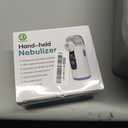 Hand-held Nebulizer for Respiratory System, Portable Nebulizer with Self-Clean Mode, Rechargeable Nebulizer for Home Office Travel