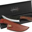 Chef Knife - Perfect Kitchen Knife with Premium Leather Sheath