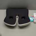 Seat Cushion,Office Chair Memory Cushion, Ergonomic Design, Relieve Sciatica and Long-Term Sitting Pain, Suitable for desks, car Seats, Games, wheelchairs (Black)